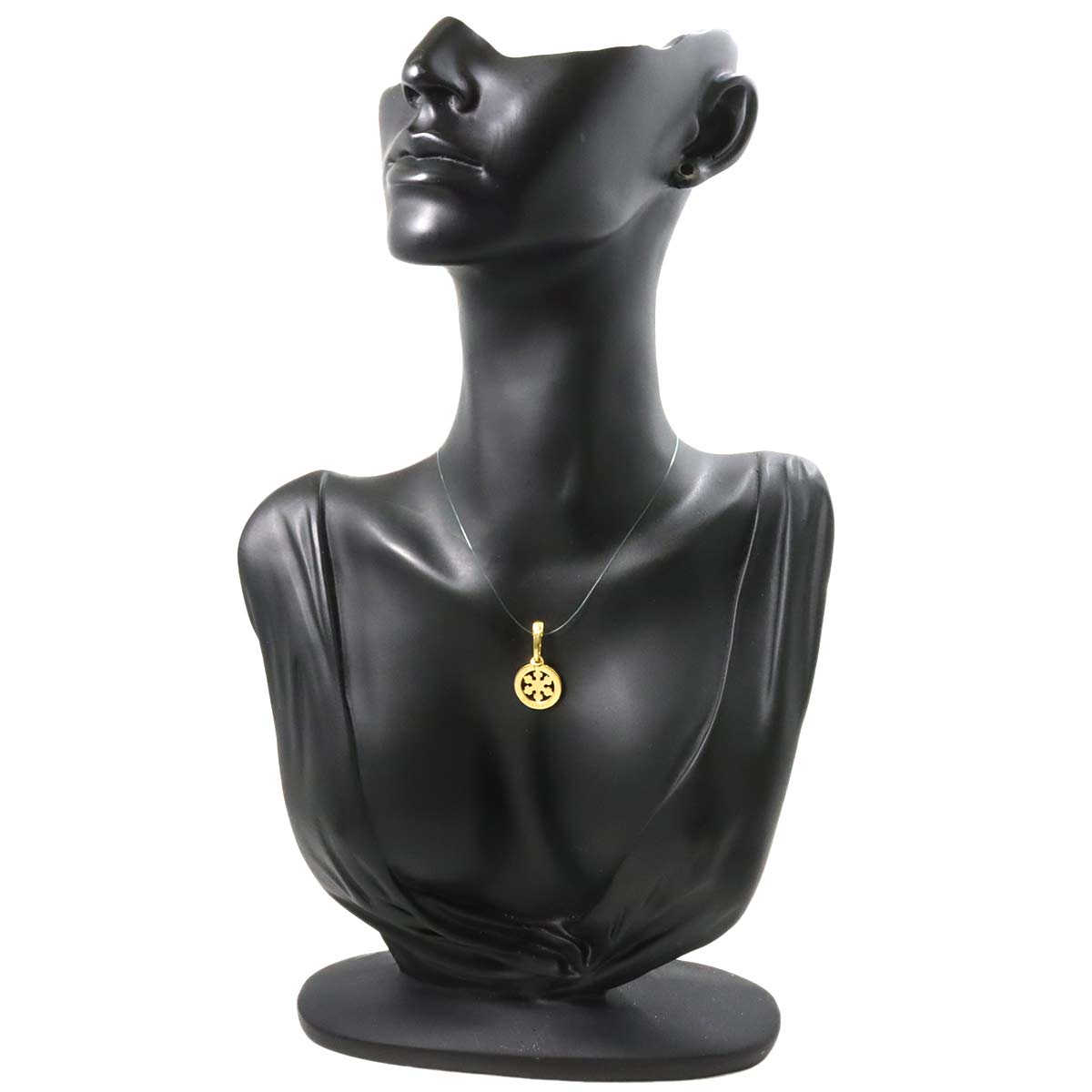 Tondo Snowflake Pendant Top 18K YG 750