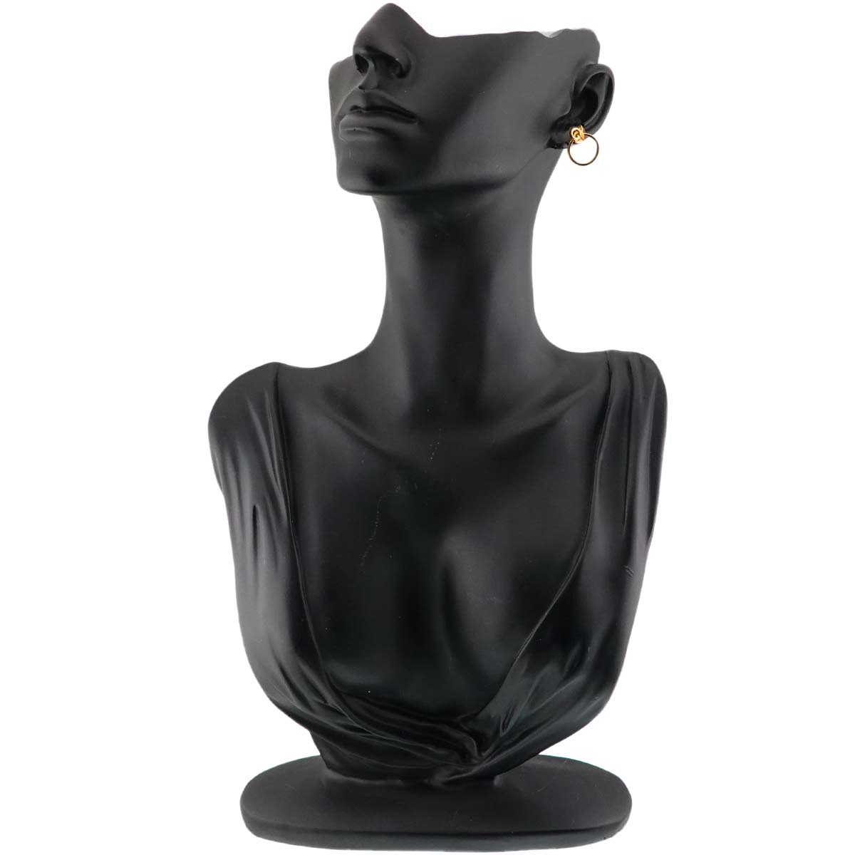 GUCCI GG Logo Earring Pierced 18K YG 750 One Piece only