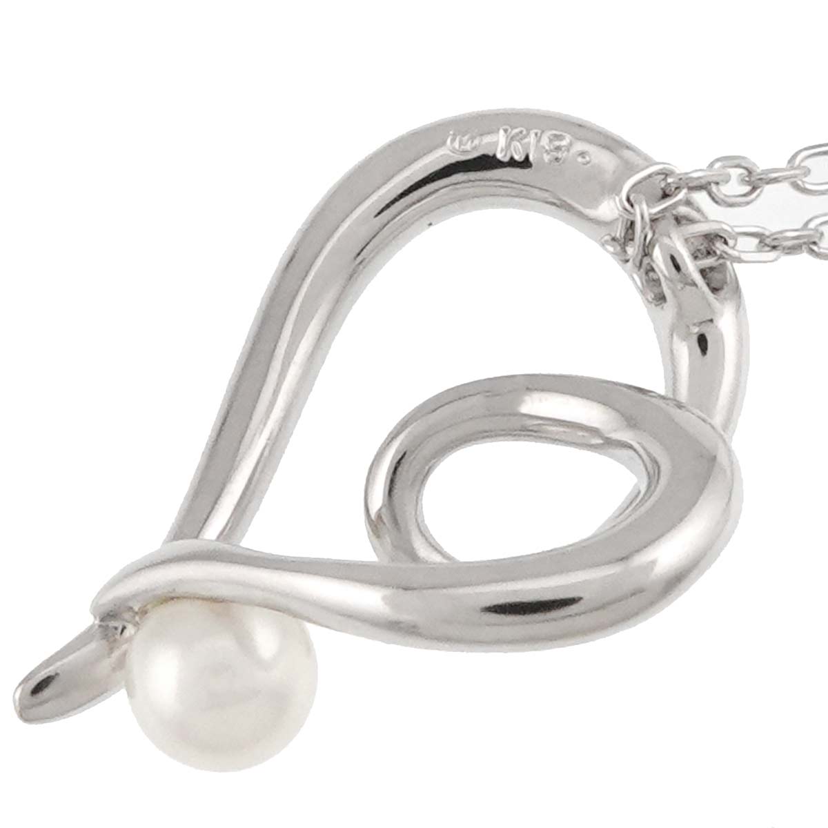 Akoya Pearl 4.2mm Necklace 18K White Gold 750