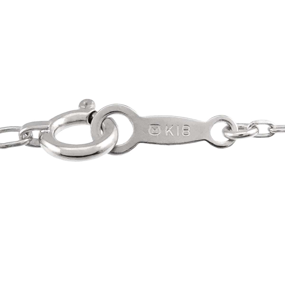 Akoya Pearl 4.2mm Necklace 18K White Gold 750