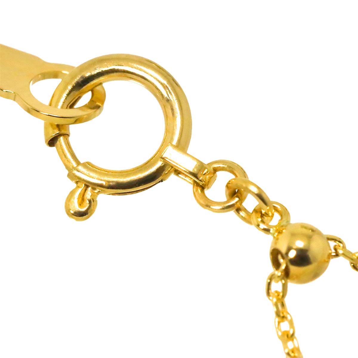 BlueTopaz Prenight Quartz Necklace 18K YG 750