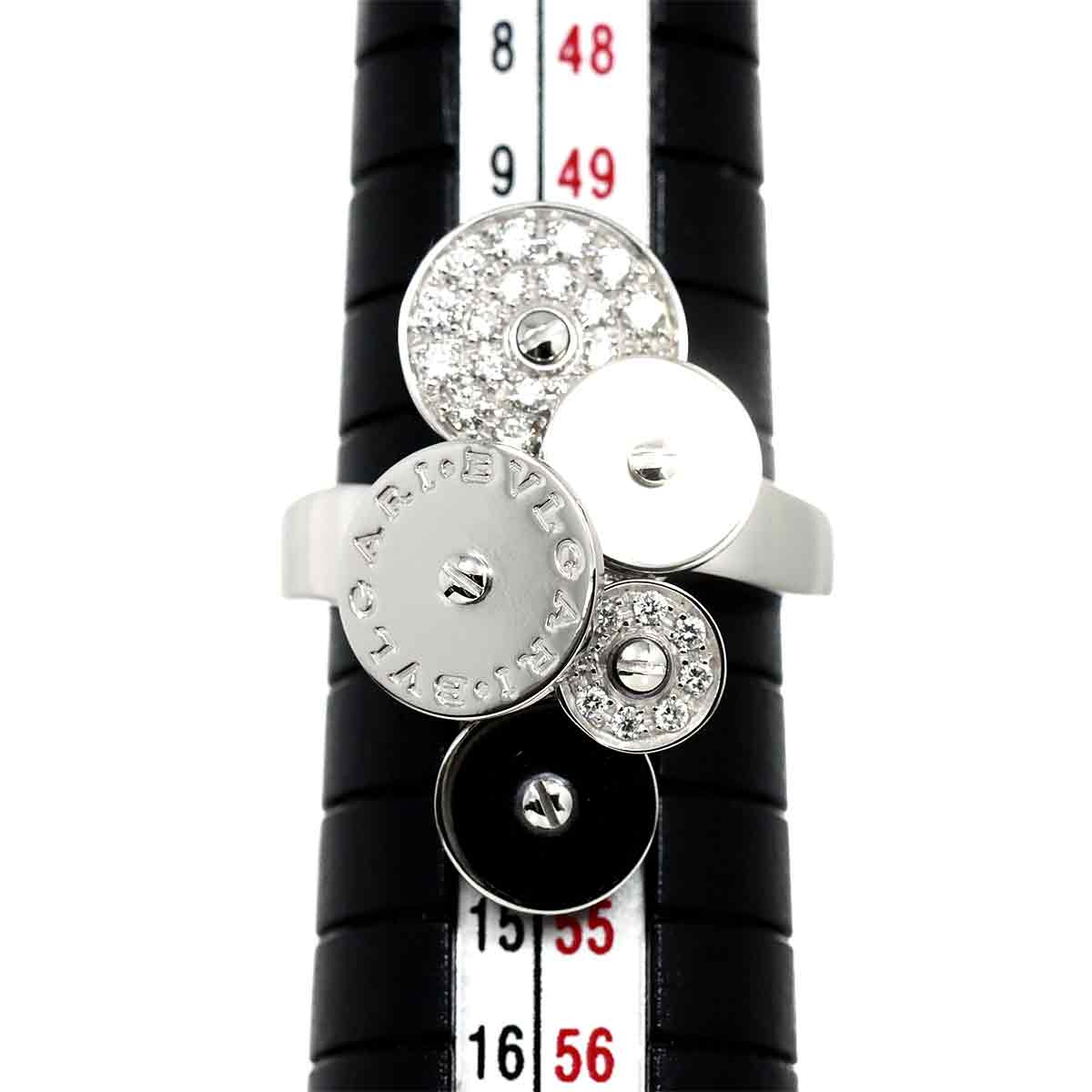 Cicladi Diamond Ring 18K White Gold 750 siza 6(US)