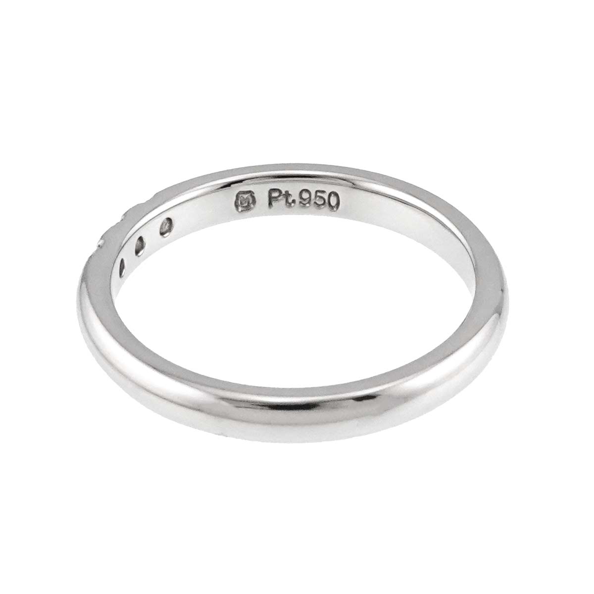 Diamond 0.06ct Ring Platinum Size4.75-5(US)