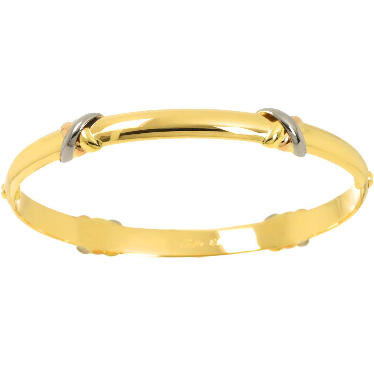 Bracelet 18K YG WG PG 750 Size17