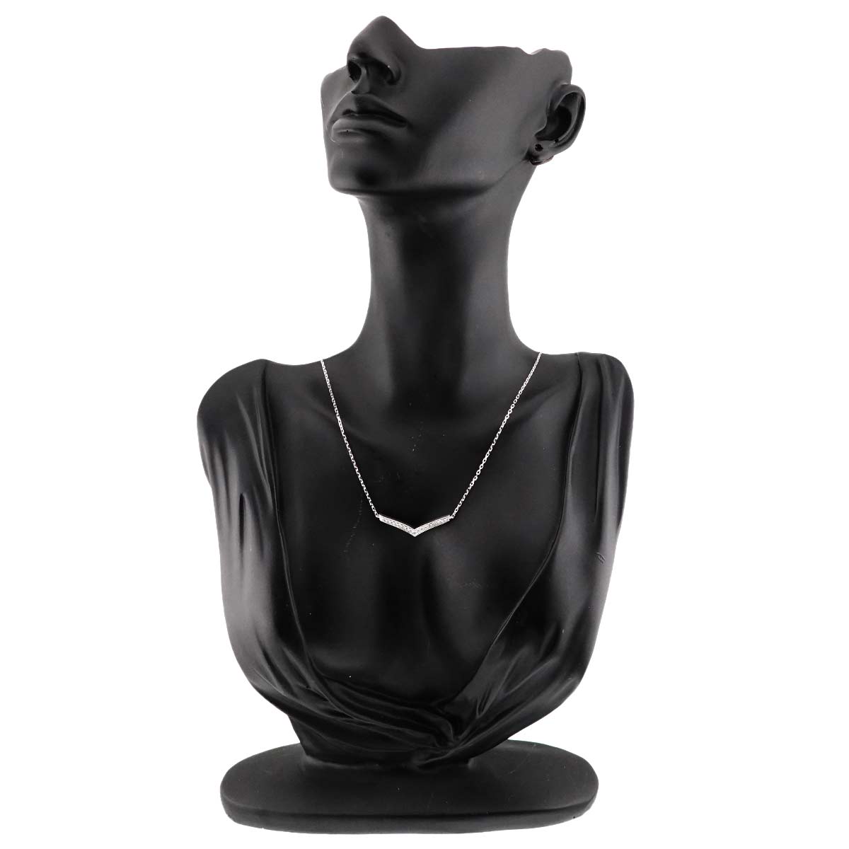 Josephine Diamond Necklace 18K WG White Gold 750