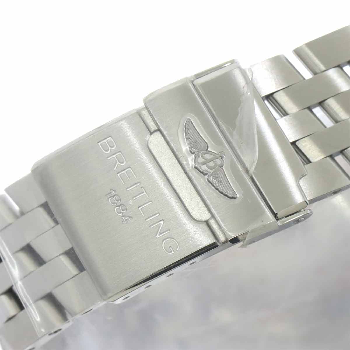 Chronomat Black Bird A44360 Automatic Date Black Dial Mens