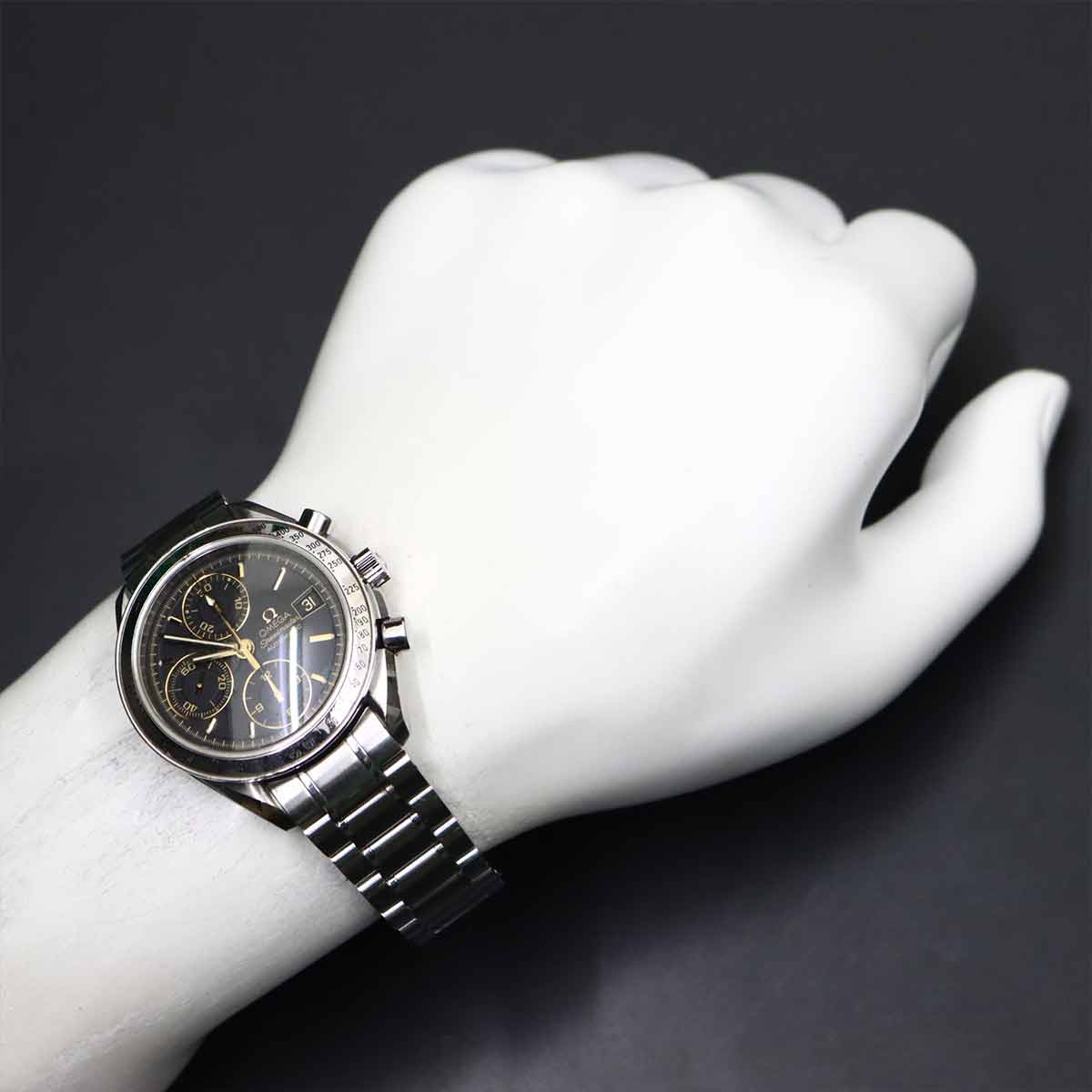 Speedmaster Date 3513 54 Limited Automatic Black Dial Mens