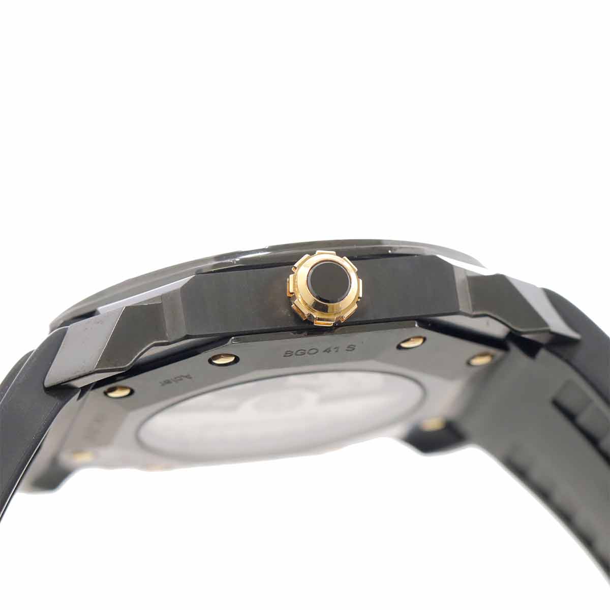 Octo BGO41S Black Dial Automatic Mens Date Wrist Watch