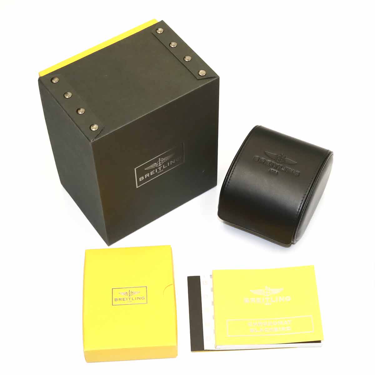 Chronomat Black Bird A44360 Automatic Date Black Dial Mens