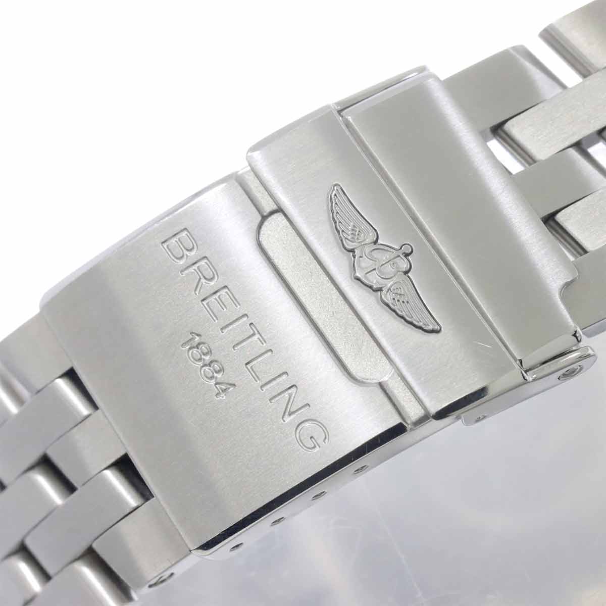 Chronomat Black Bird A44360 Automatic Date Black Dial Mens