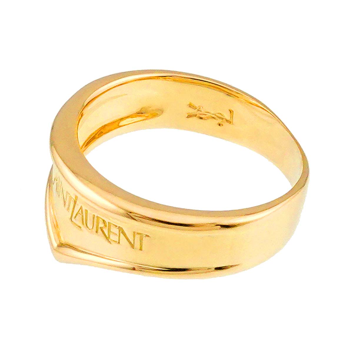 Ring 18K Yellow Gold 750 Pt size5.5-5.75(US)