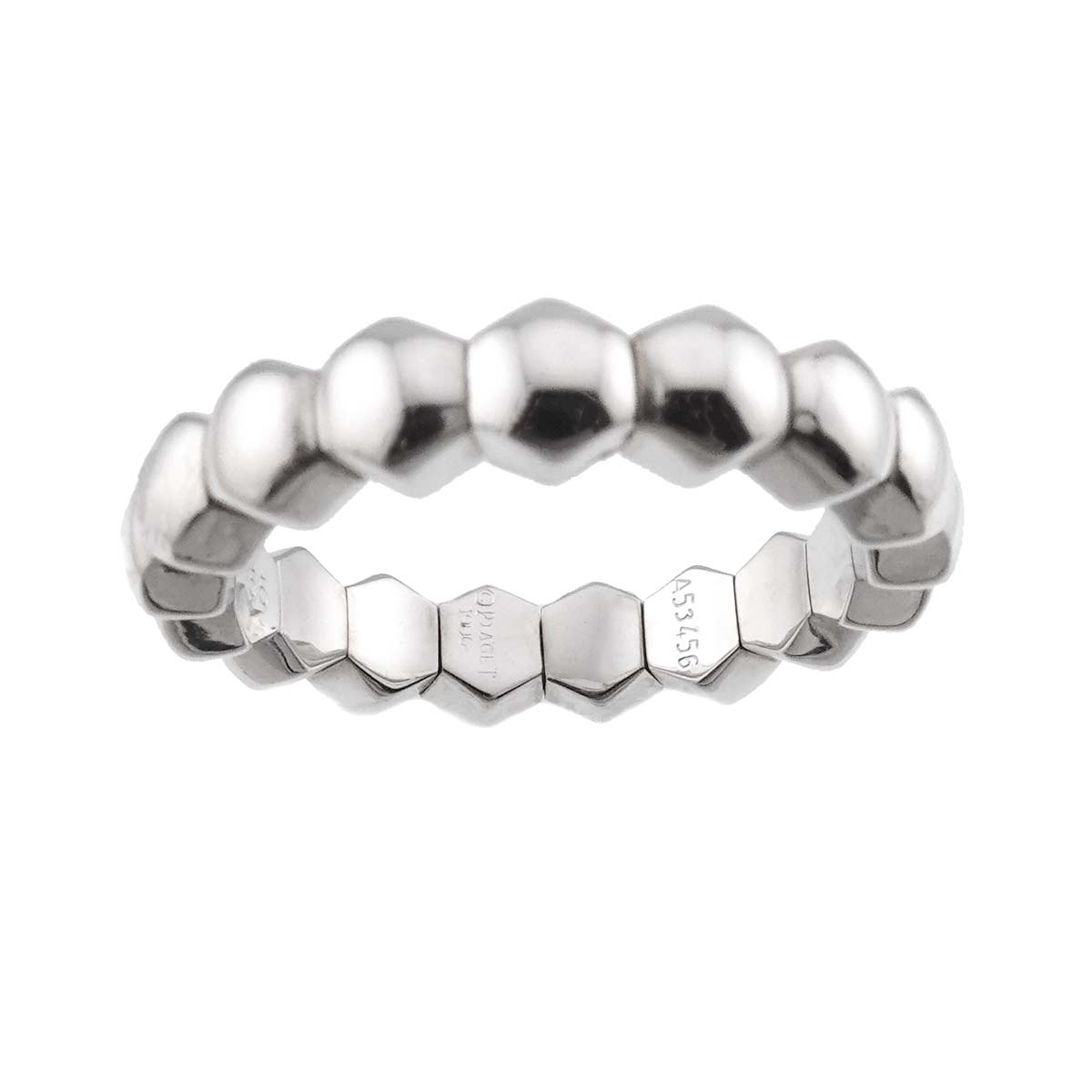 Ring 18K White Gold 750 size55 6.75-7.25(US)