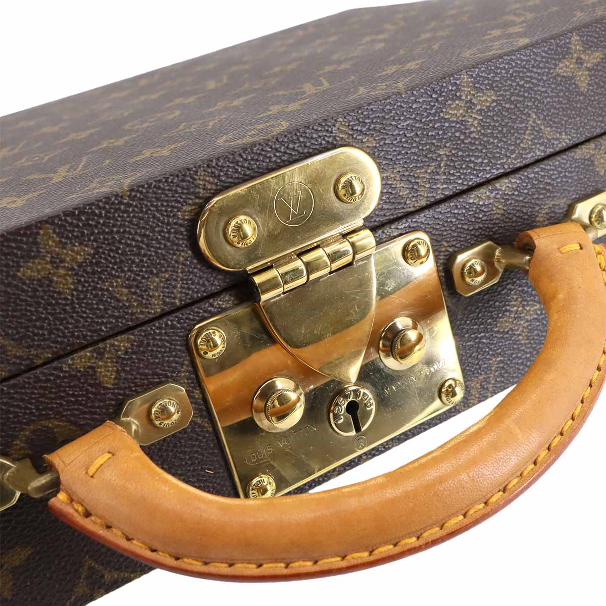 Monogram Boite Bijoux Jewelry case Trunk Brown M47120