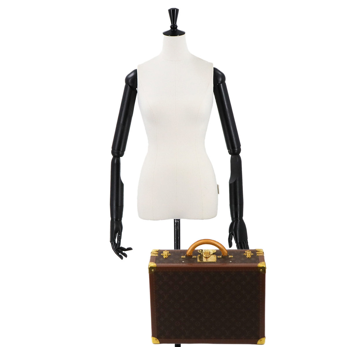 Monogram Cotteville 45 Trunk Case Bag M21423 Vintage