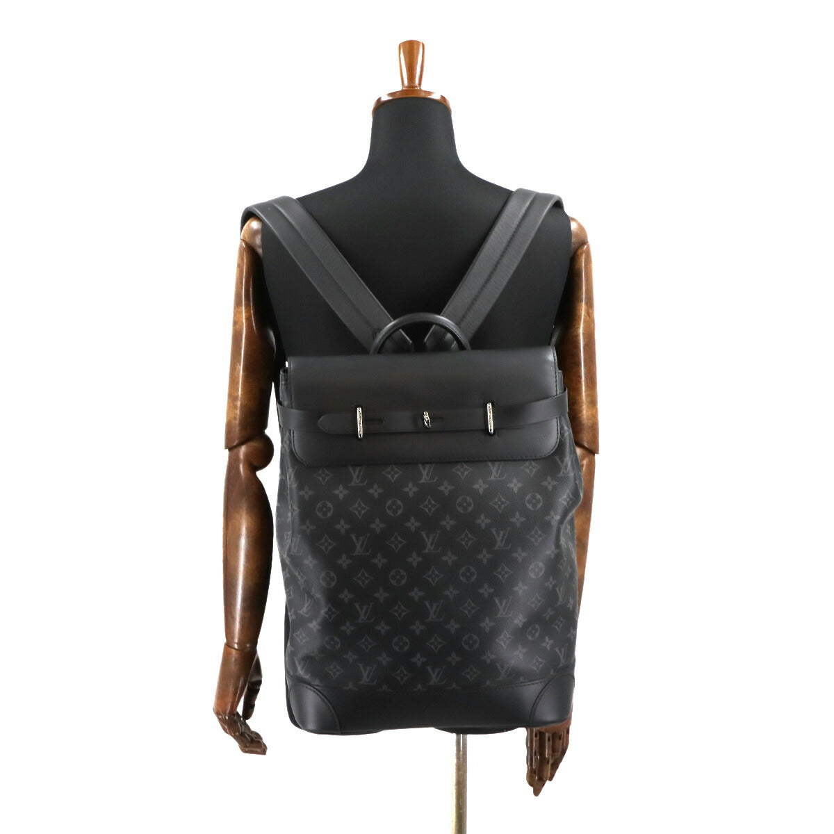 Monogram Eclipse Steaner Backpack Black M44052 Purse