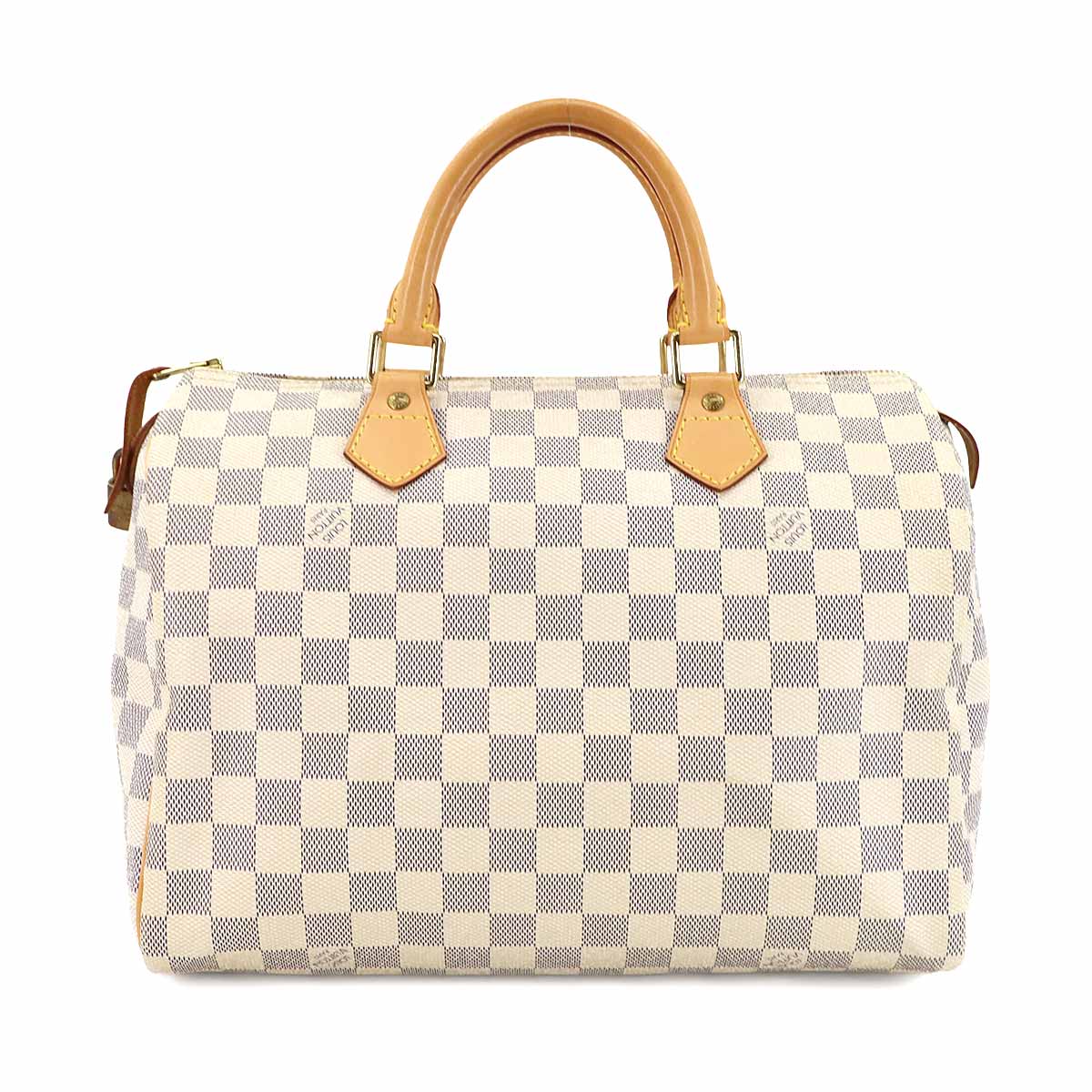 Damier Azur Speedy 30 Hand Bag White N41533 Purse