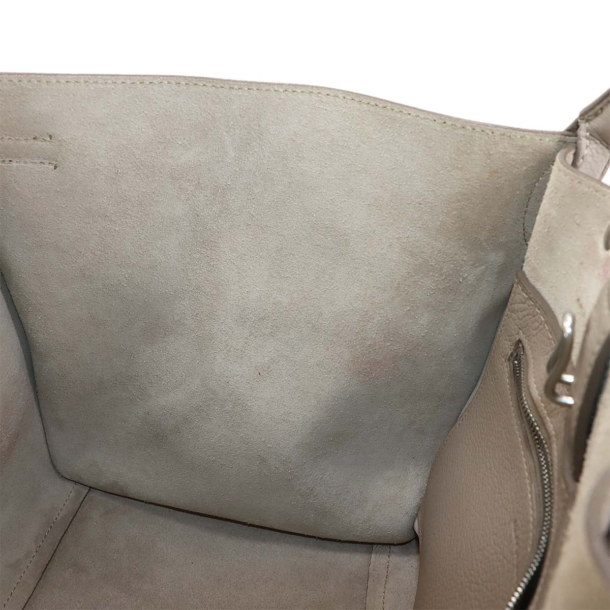 Big Bag Small With Longstrap Hand Shoulder Bag Leather Beige