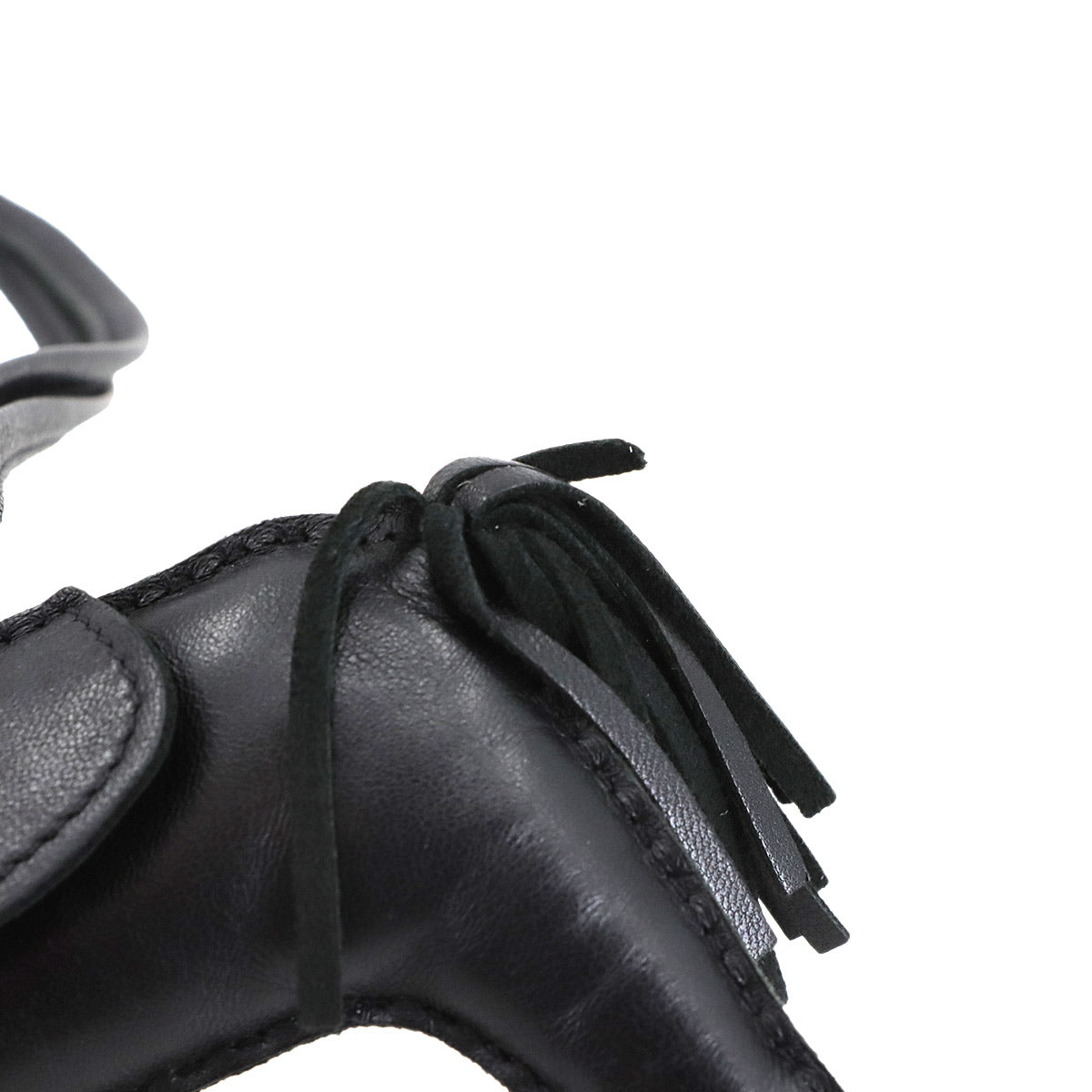 Rodeo MM Bag Charm Agneau Milo So Black Z Horse Accessory