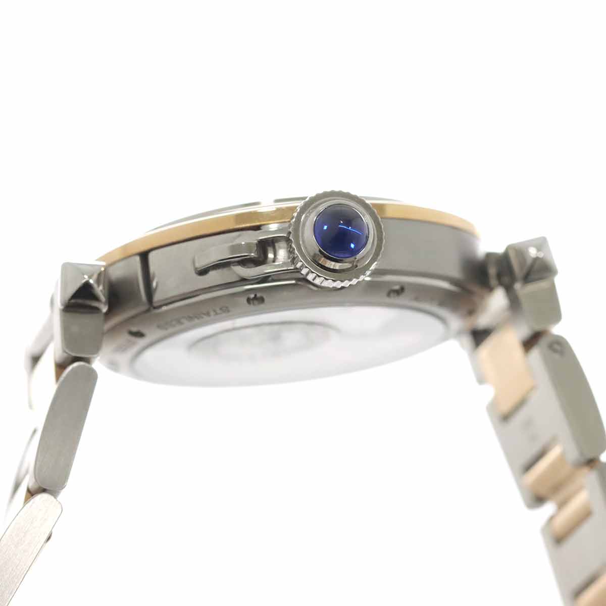 Pasha W2PA0008 Automatic 750 Pink Gold Silver Dial Mens Watch