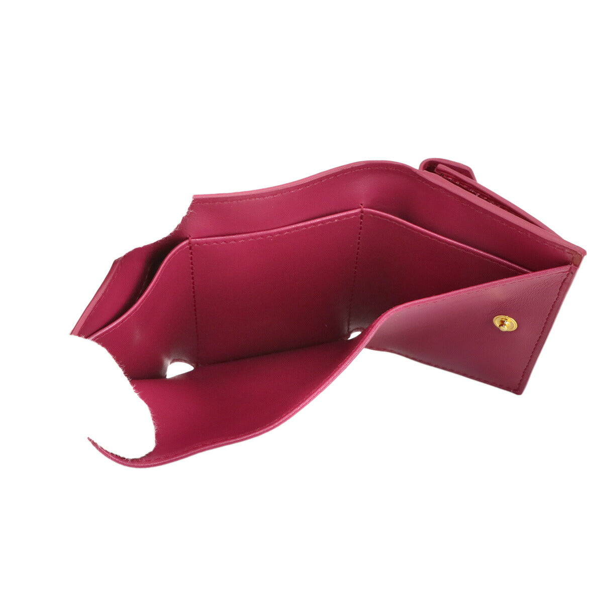 Compact Wallet Leather Ibisco Pink 1MH021 Purse 90304197