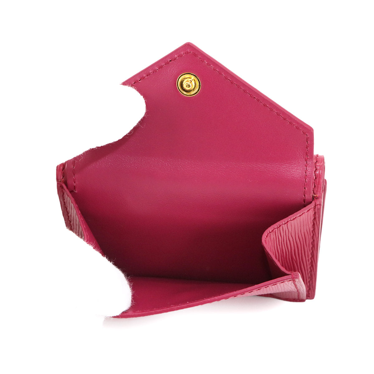 Compact Wallet Leather Ibisco Pink 1MH021 Purse 90304197