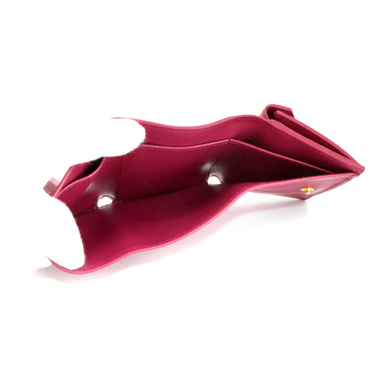 Compact Wallet Leather Ibisco Pink 1MH021 Purse