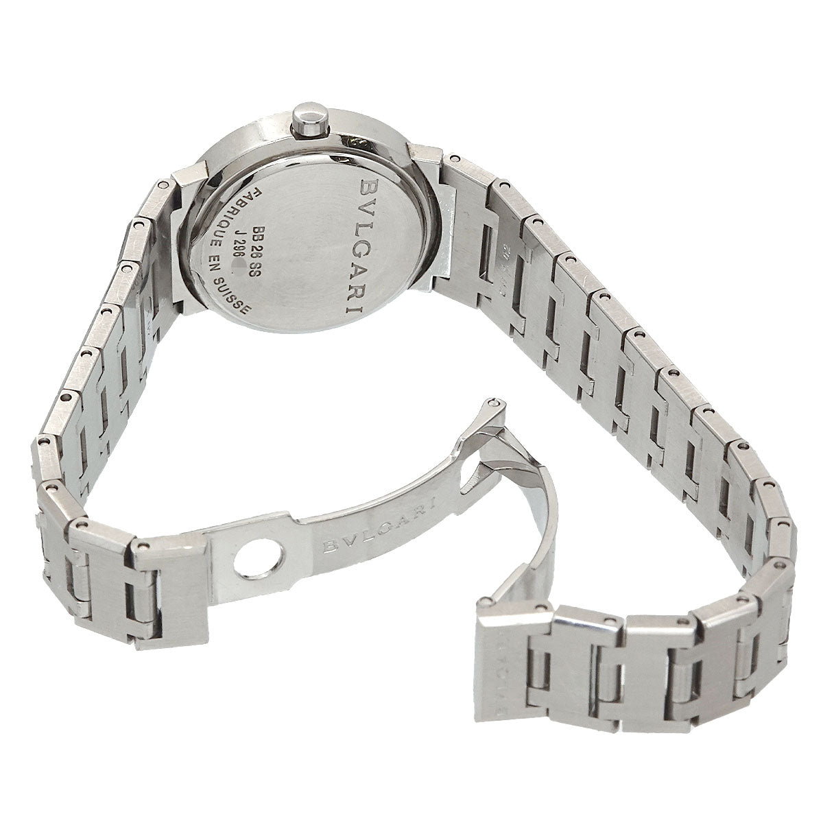 BVLGARIBVLGARI BB26SS Quartz Black Dial Ladies Watch