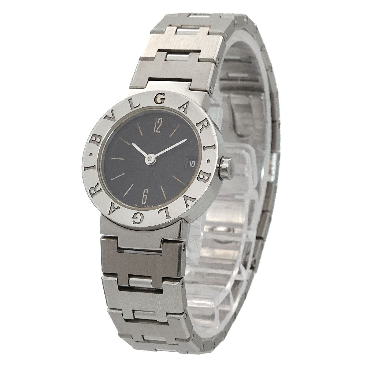 BVLGARIBVLGARI BB23SS Quartz Black Dial Ladies Watch