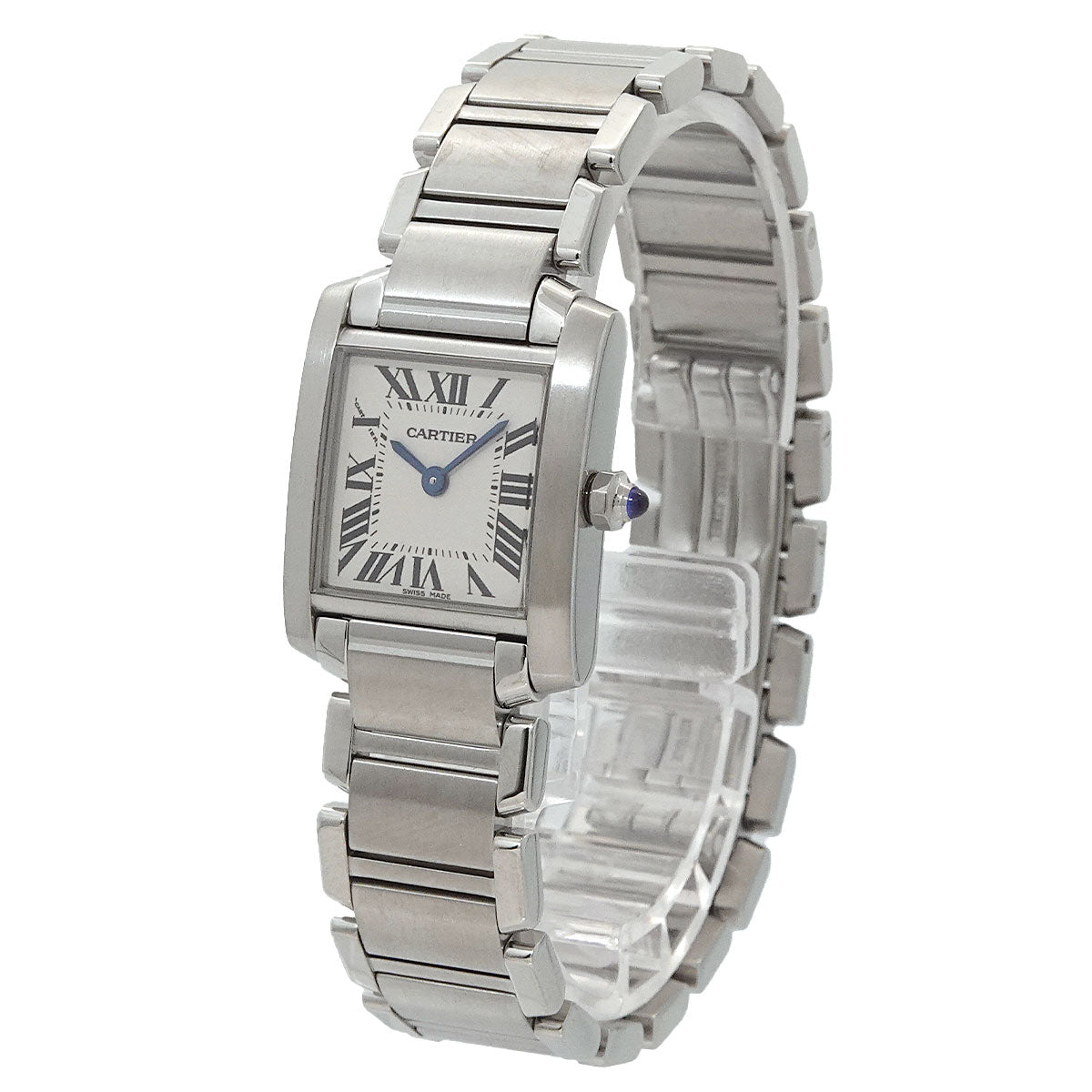 Tank Francaise SM W51008Q3 Quartz Cream Dial Ladies Watch