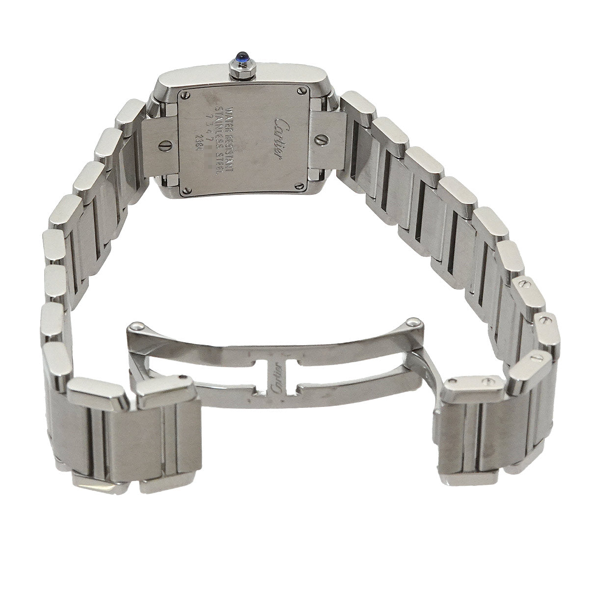 Tank Francaise SM W51008Q3 Quartz Cream Dial Ladies Watch