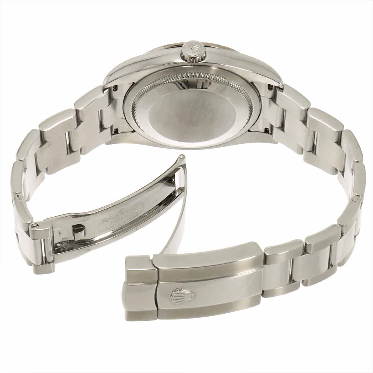 Datejust Turnograph 116264 Serial F 750 K18WG Blue Dial Mens