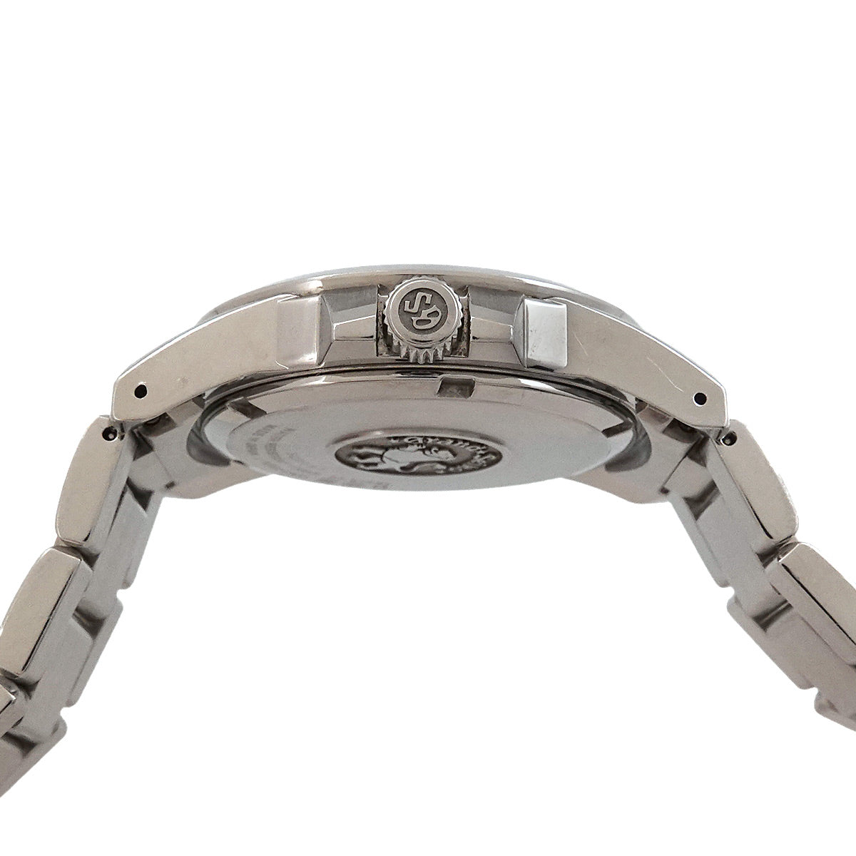 GRAND SEIKO SBGX055 Quartz Date 9F62 0AA1 Black Dial Mens Watch