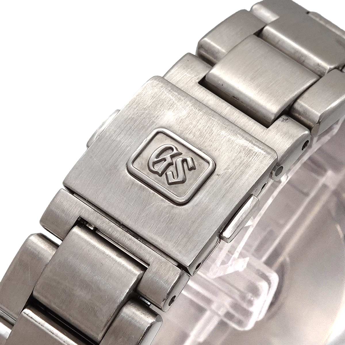 GRAND SEIKO SBGX055 Quartz Date 9F62 0AA1 Black Dial Mens Watch