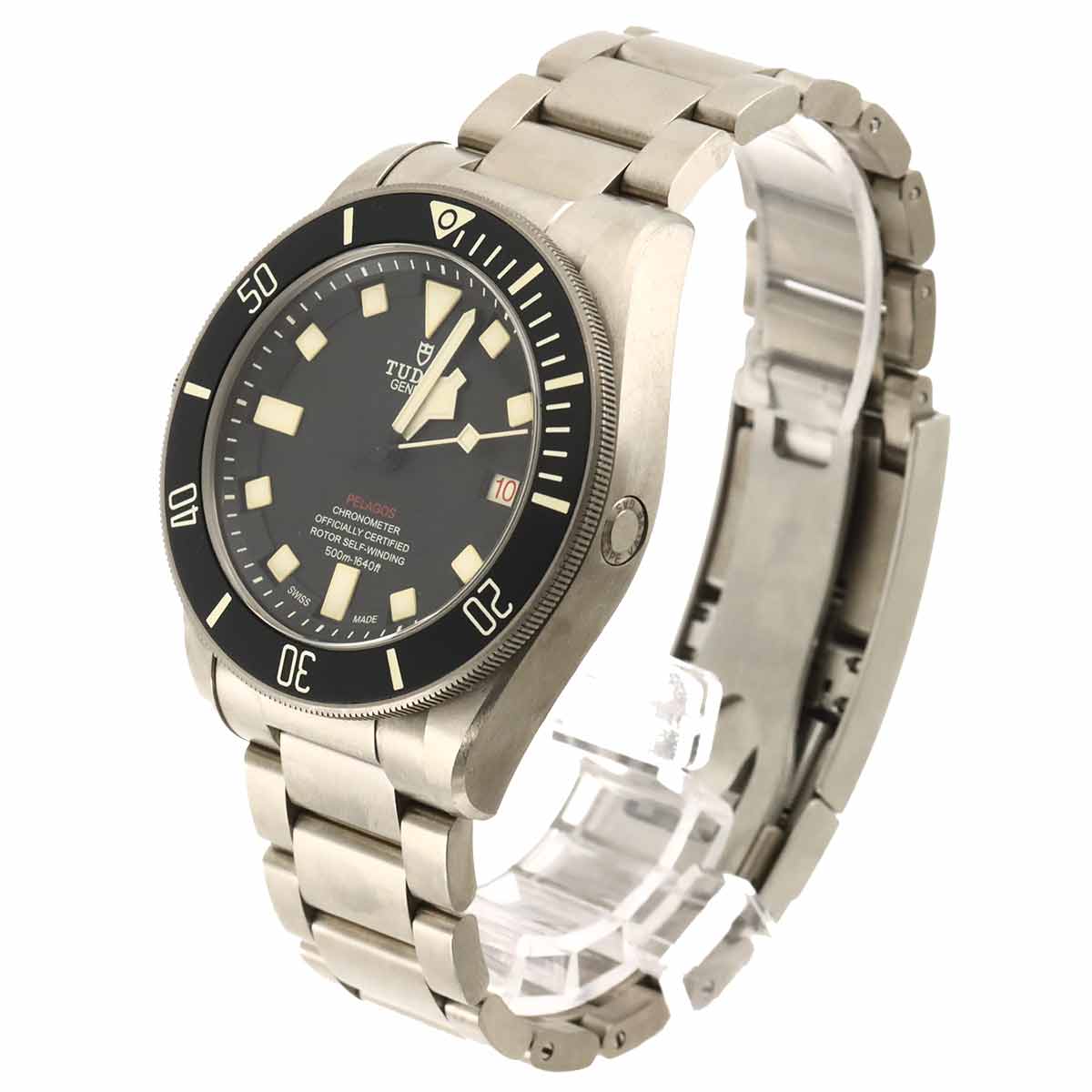 Pelagos LHD 25610TNL Automatic Black Dial Mens Watch