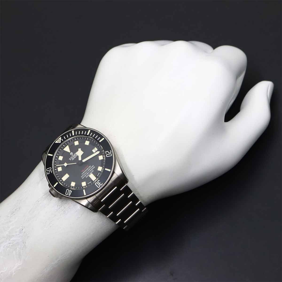 Pelagos LHD 25610TNL Automatic Black Dial Mens Watch