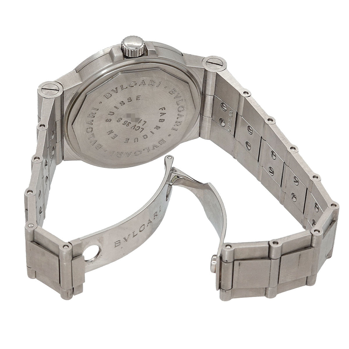 Diagono LCV35S Automatic 11P Diamond Black Dial Mens Watch