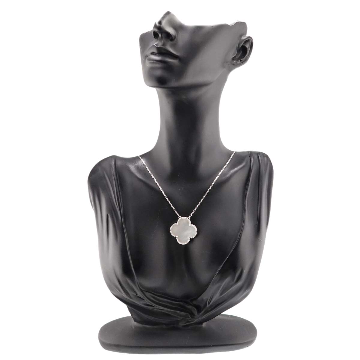 Magic Alhambra MOP Necklace 18K WG 750