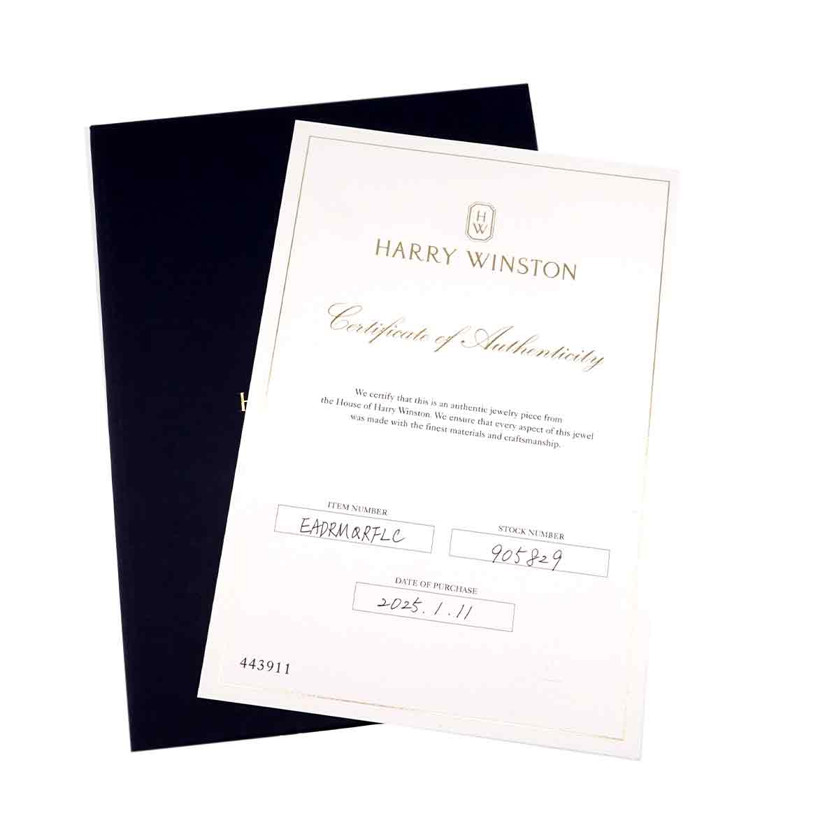 Lily cluster Diamond Earrings Pierced 18K PG 750