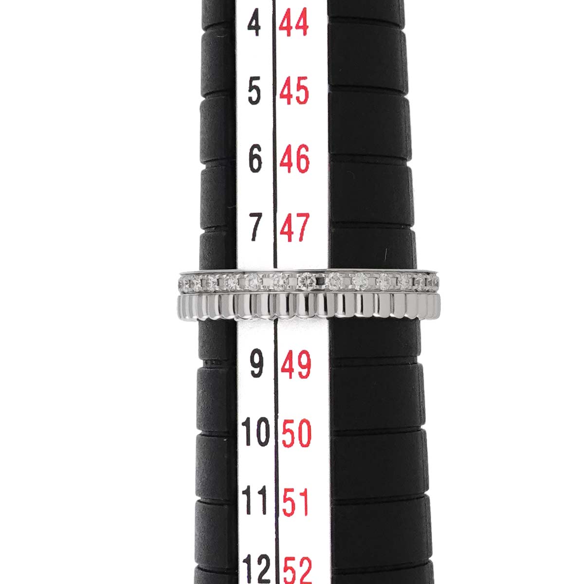 Quatre RADIANT Diamond Ring 18K WG 750 Size48 4.5(US)