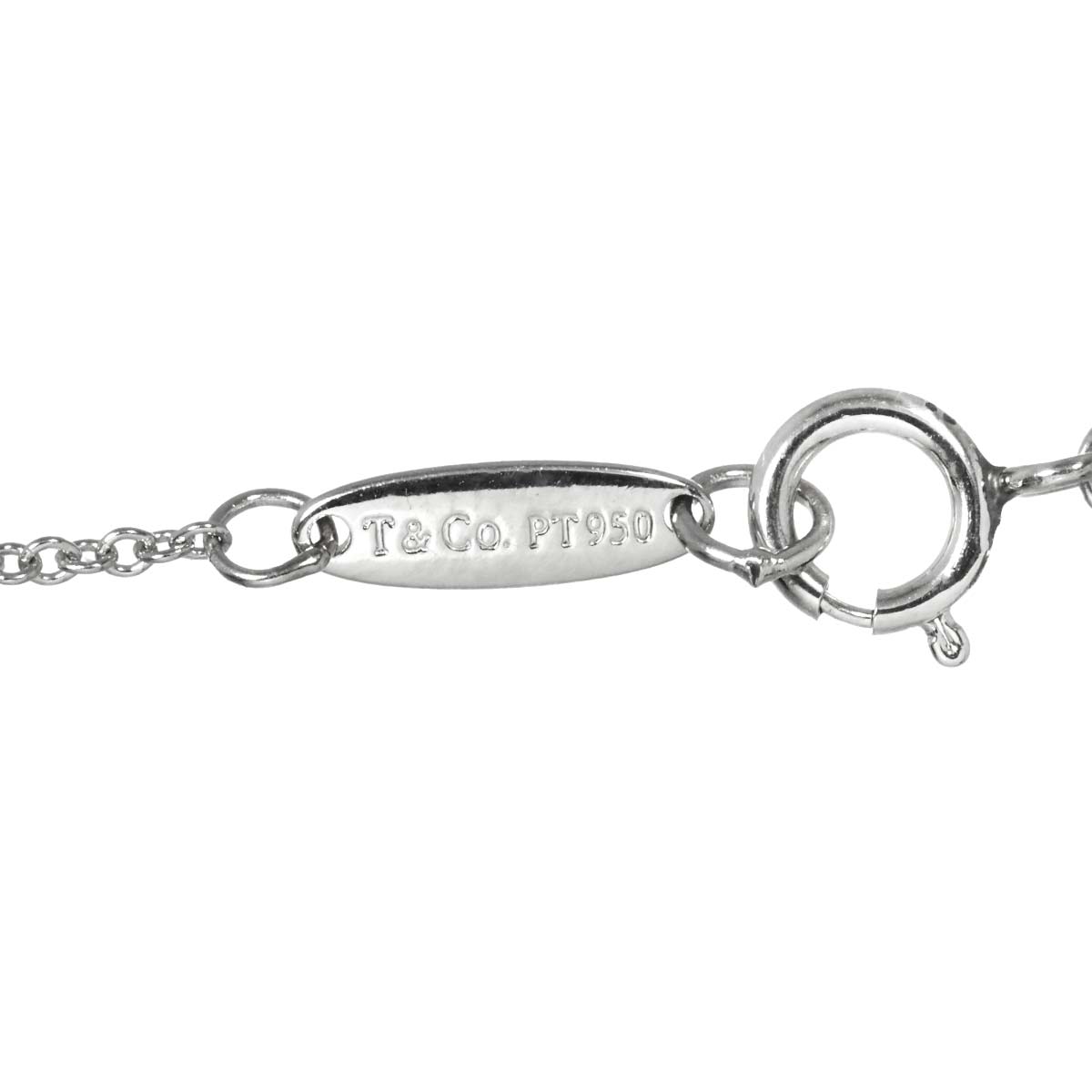 By The Yard Diamond 5P Bracelet Platinum