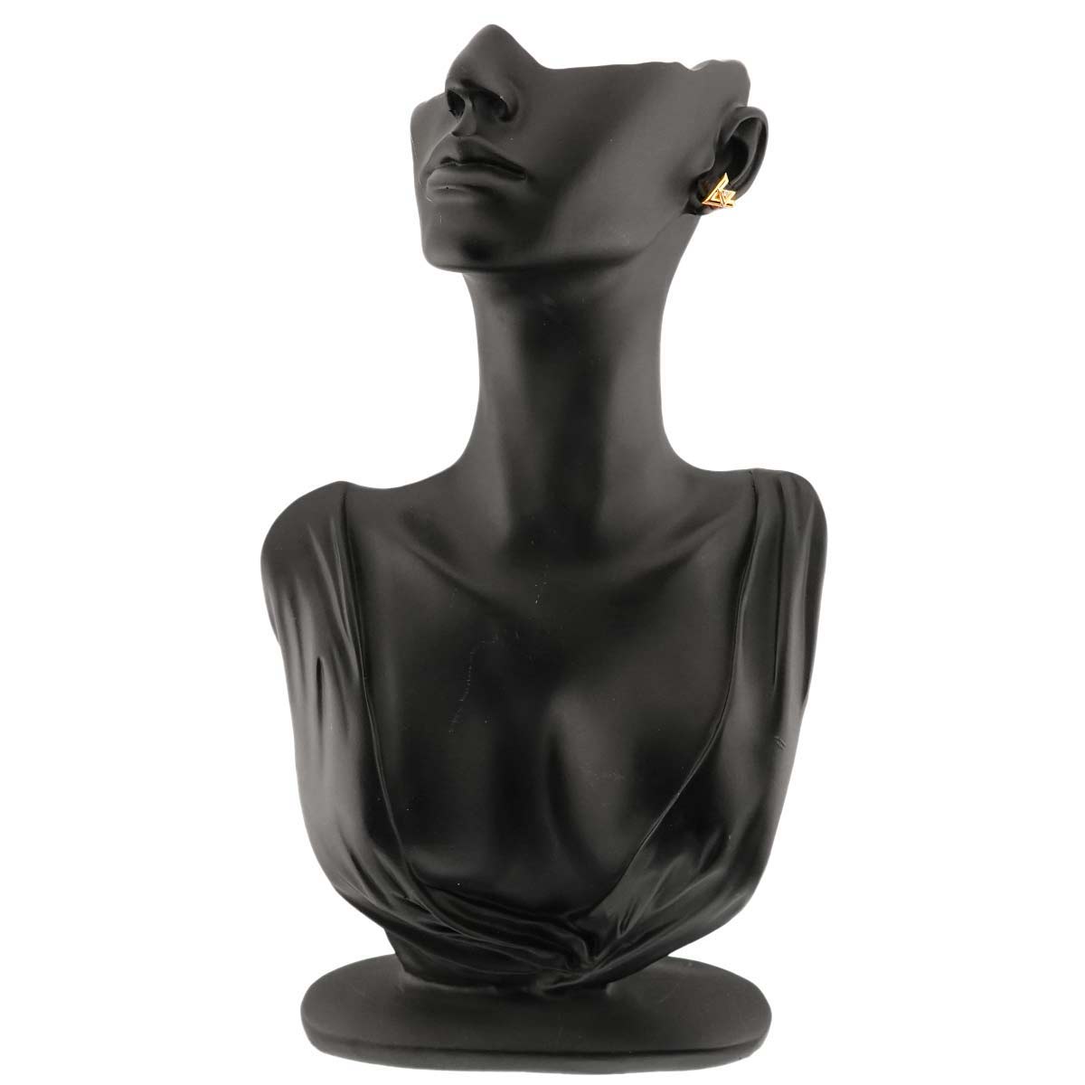 VOLTONE Diamond Earring Pierced 18K YG 750 One Piece only