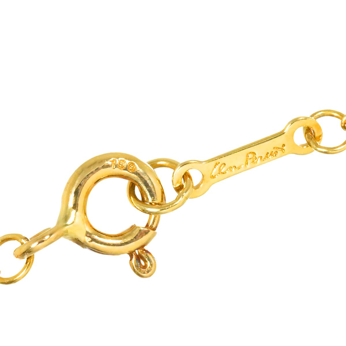 By The Yard Diamond 7P Bracelet 18K Yellow Gold 750