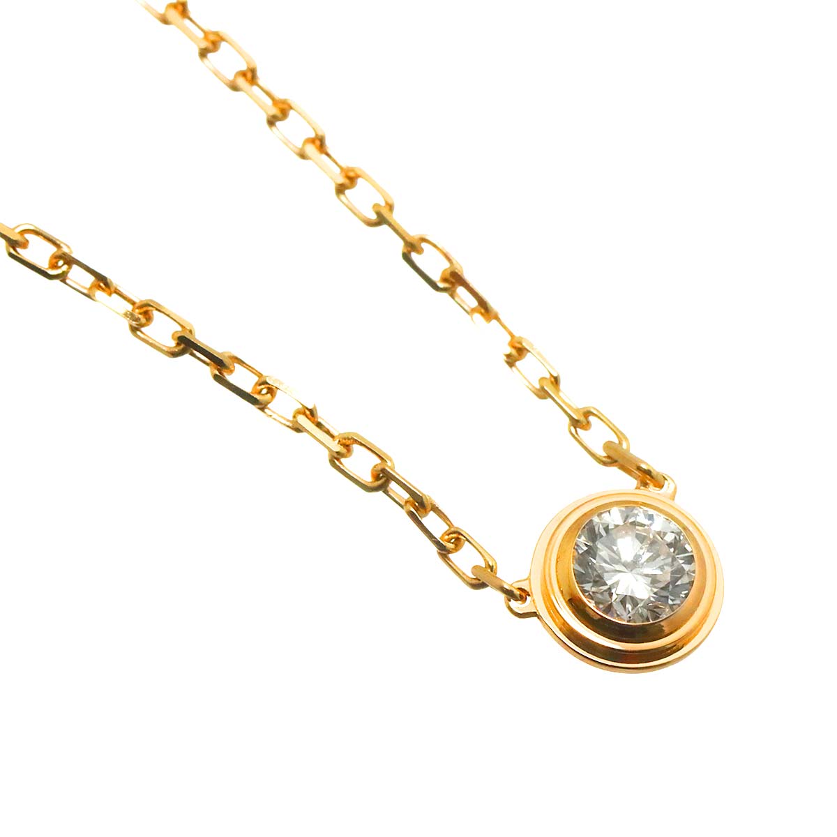 d'Amour Diamond Necklace LM 18K Pink Gold 750