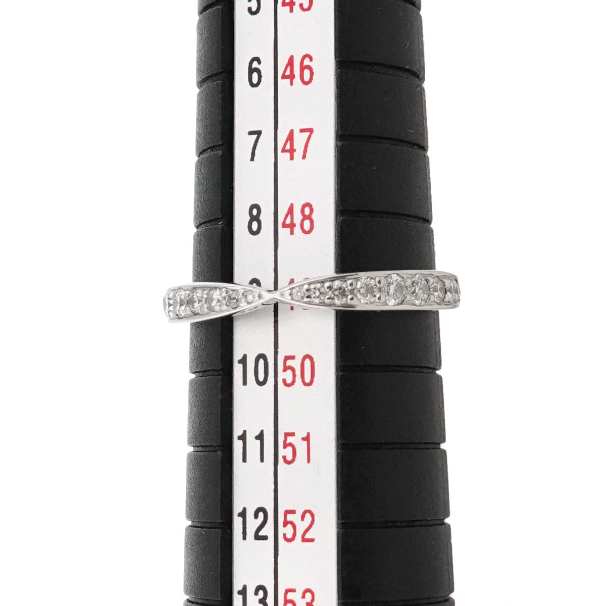 Harmony Band Ring Diamond Pt Platinum size4.75-5(US)