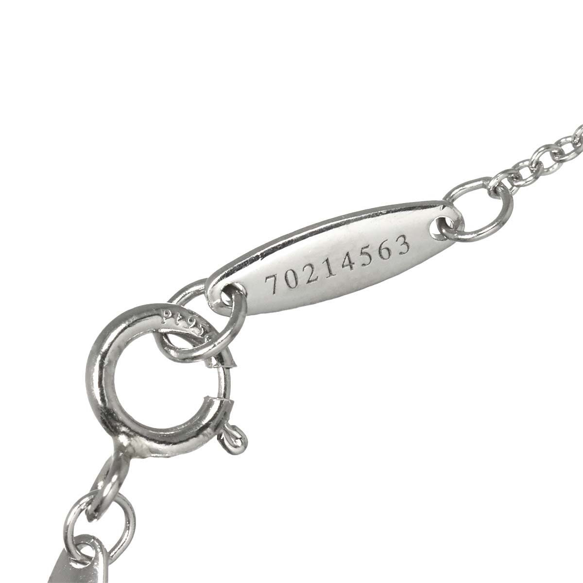 By The Yard Diamond 0.27ct F/VS1/3EX Necklace Platinum