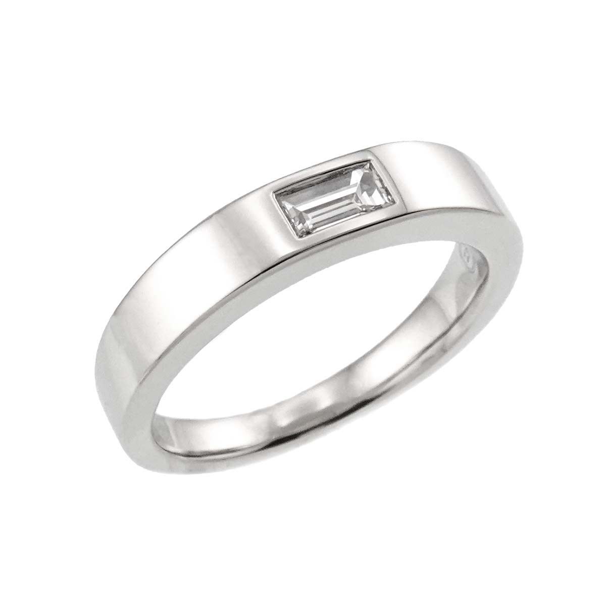 Diamond Ring Pt Platinum size5.5-5.75(US)