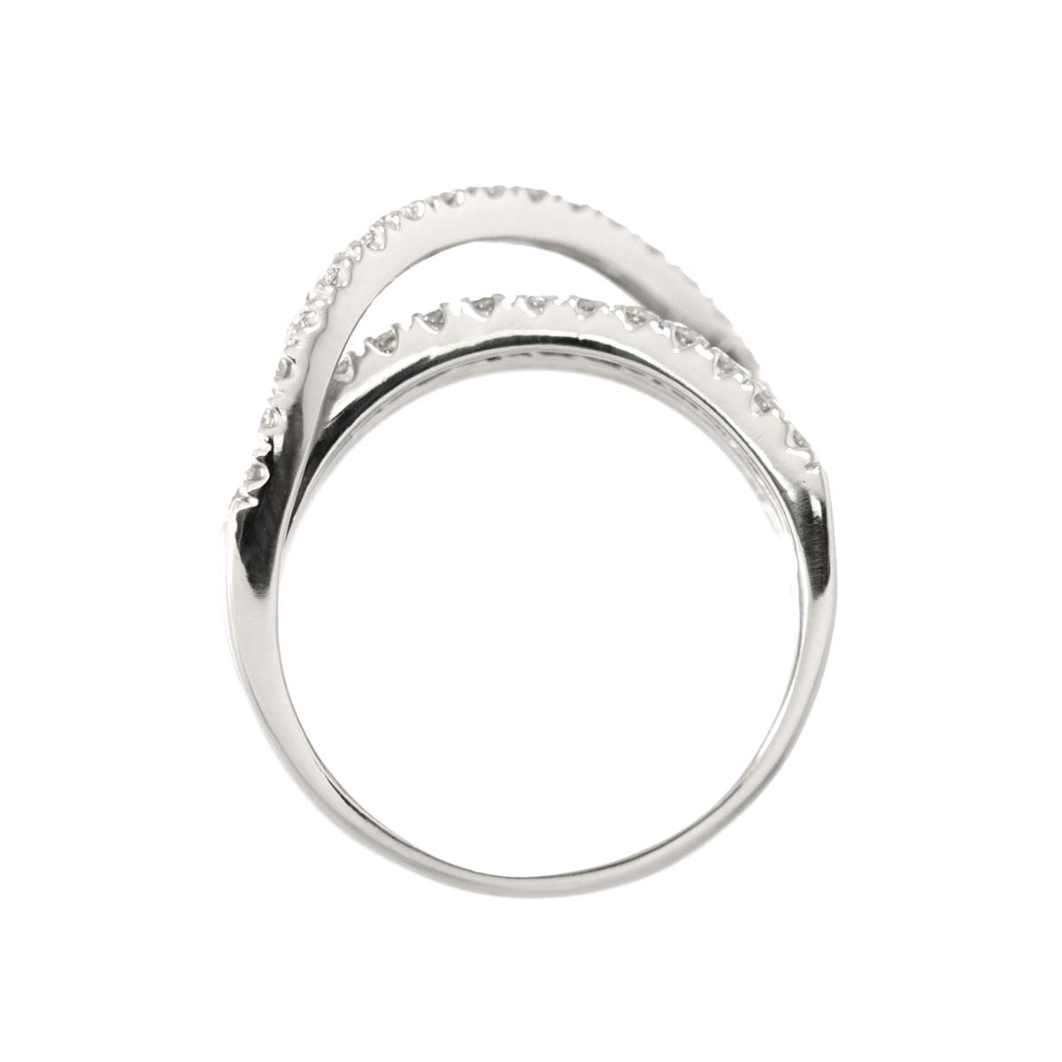 Sapphire 0.47ct Diamond 1.04ct Ring Pt Platinum size8.75-9(US)