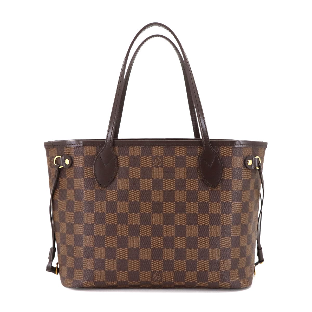 Damier Neverfull PM Tote Bag Ebene N51109 Purse