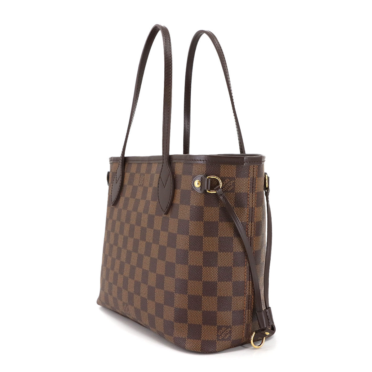 Damier Neverfull PM Tote Bag Ebene N51109 Purse