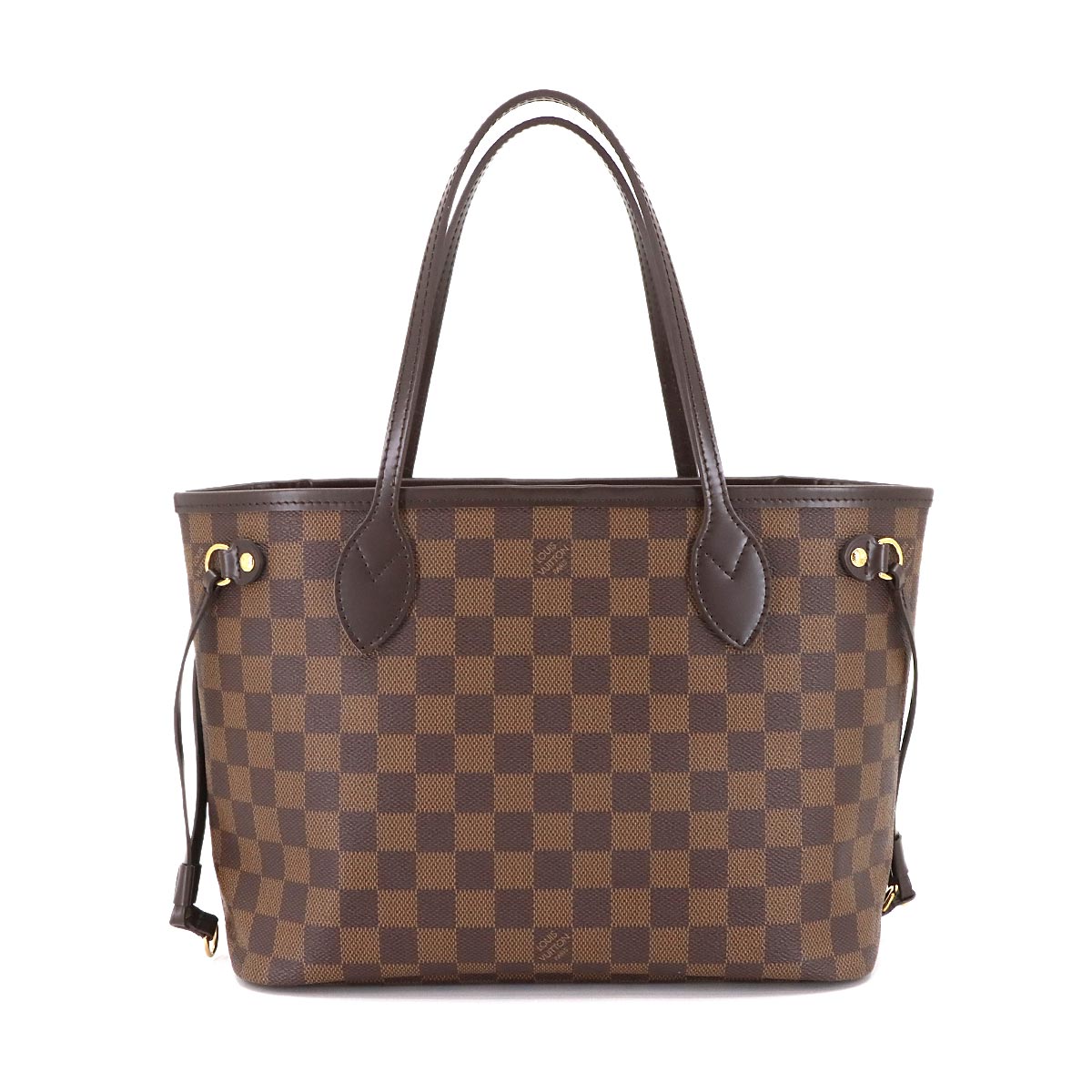 Damier Neverfull PM Tote Bag Ebene N51109 Purse